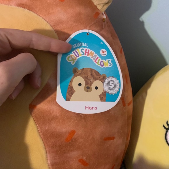 16” squishmallow Hans - Picture 2 of 2